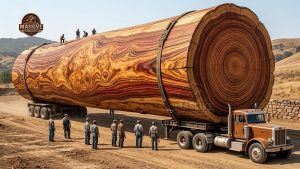 3000-year-old giant log - YouTube original thumbnail