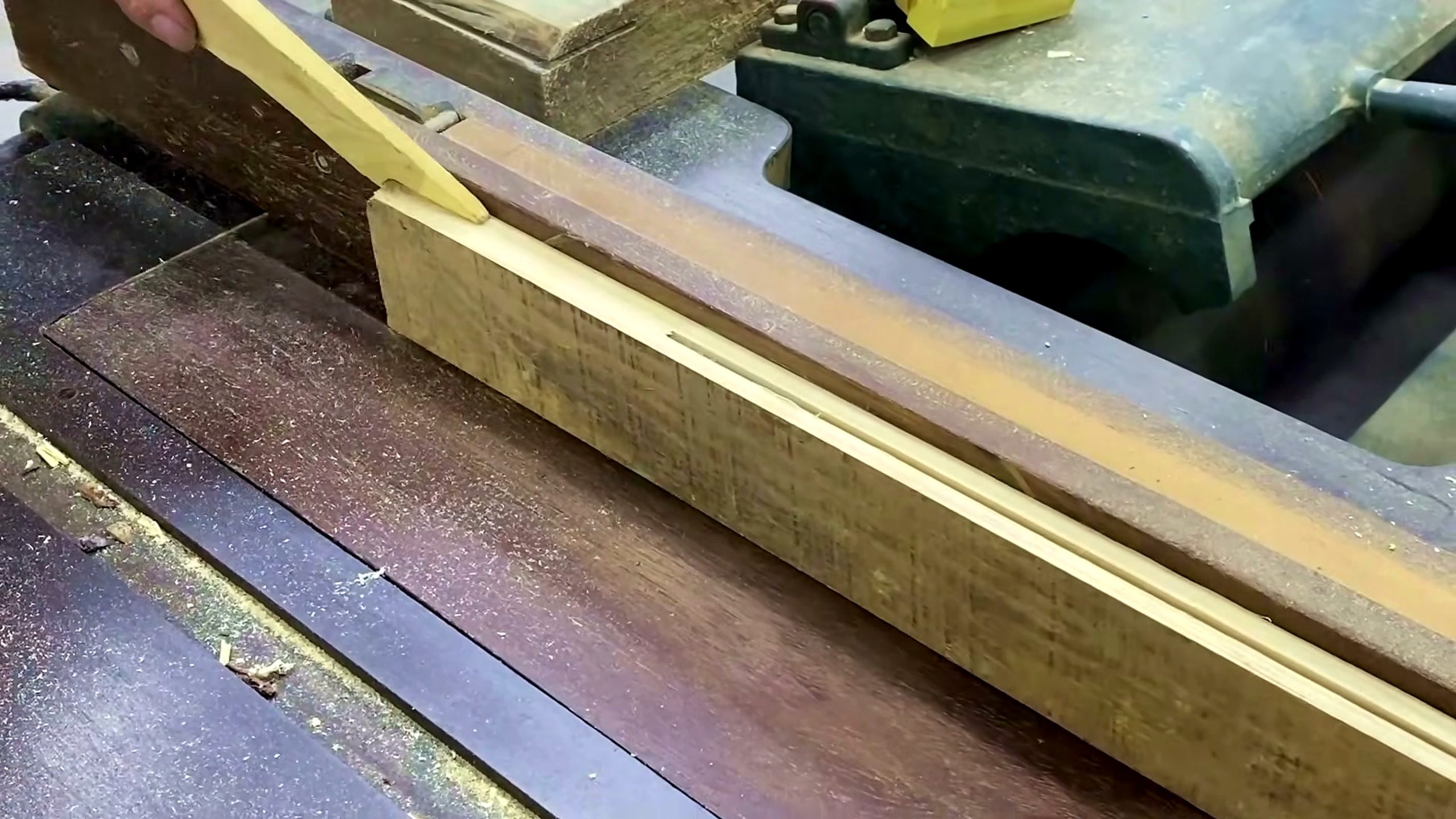 amazing woodworking secret spreading like wildfire - the setup or early workflow visible in the source video