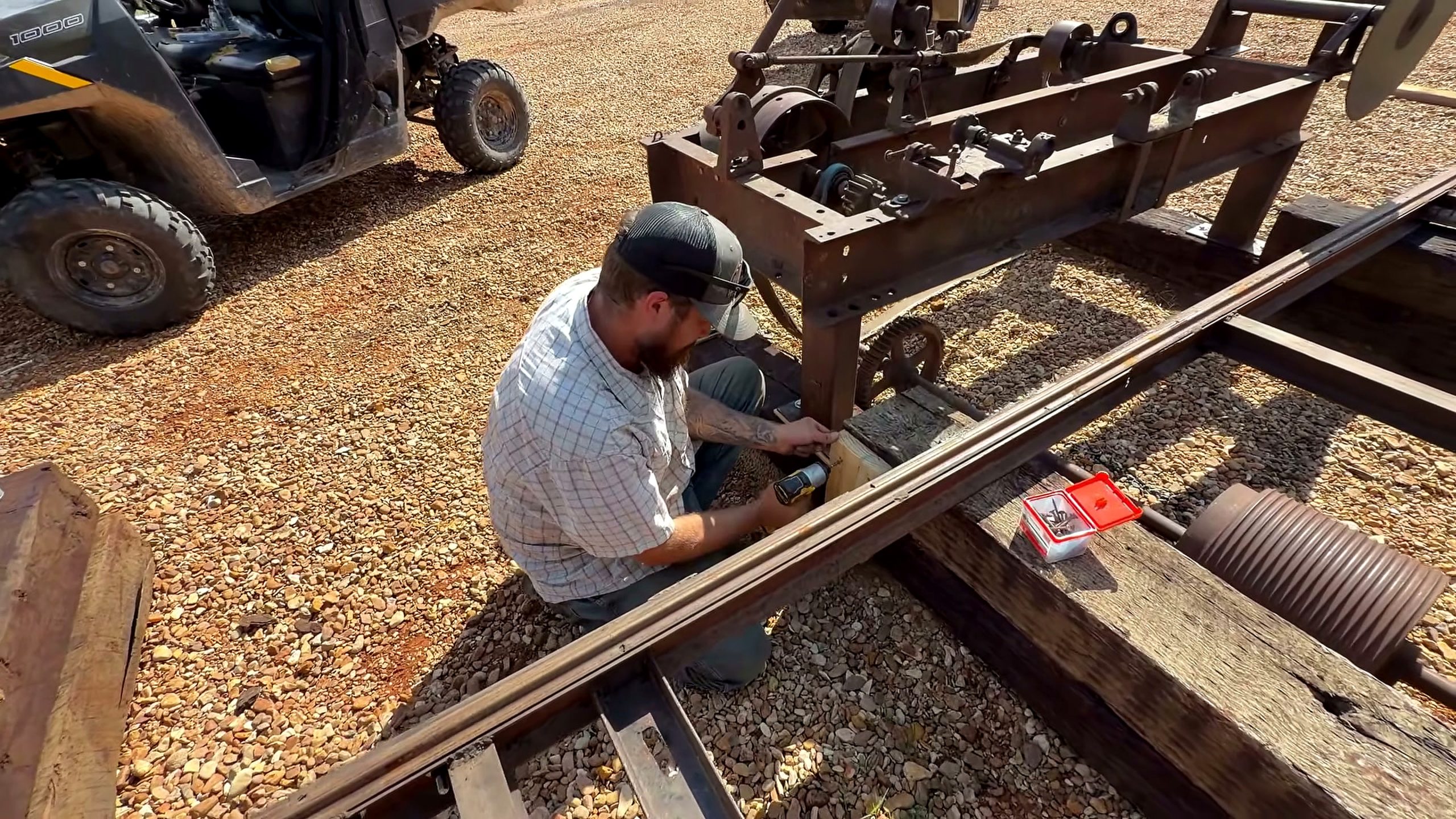 bind new circle mill - the main work stage that carries the video's practical lesson