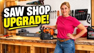 building ultimate saw shop more upgrades - YouTube original thumbnail