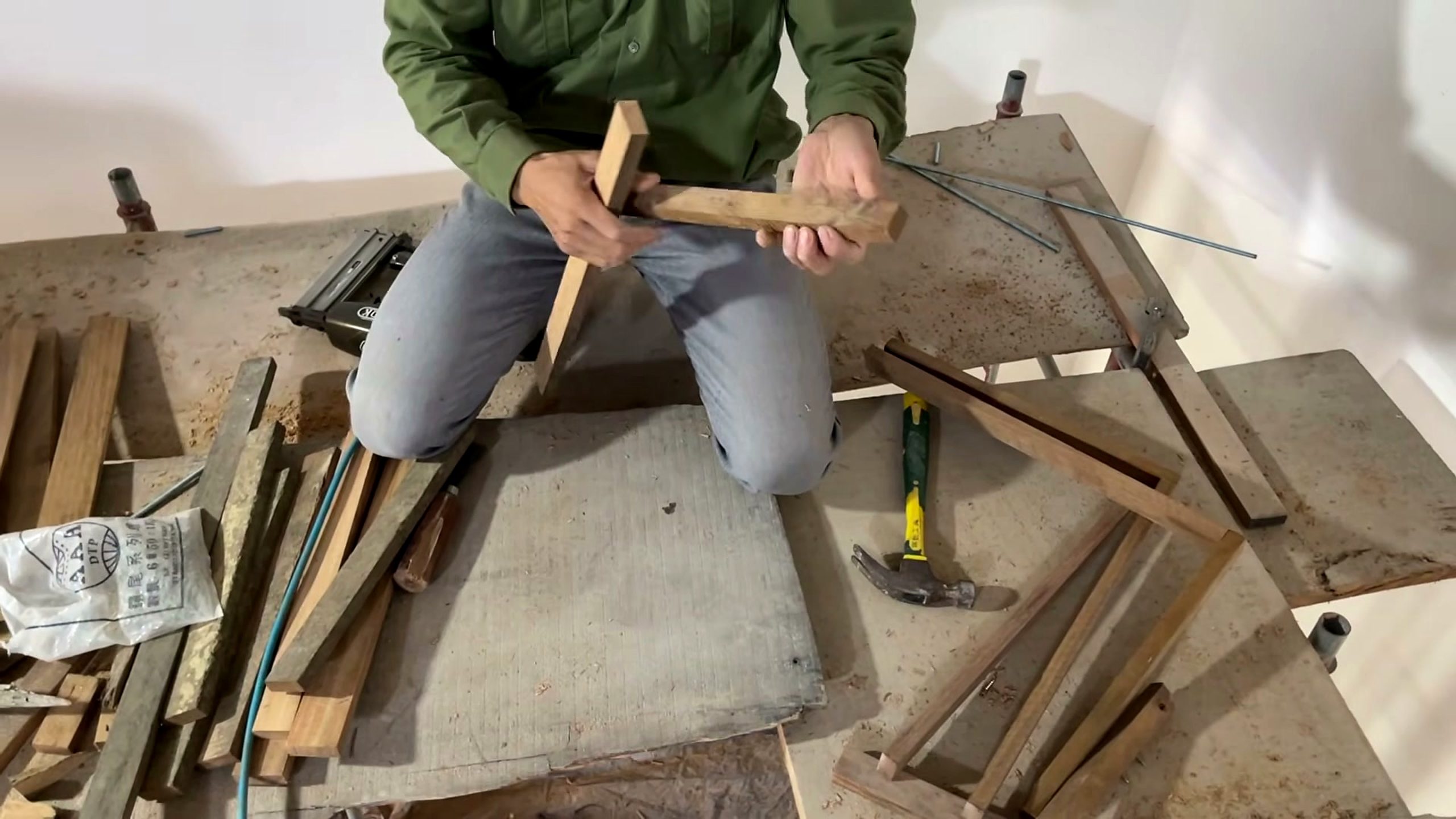 genius woodworking skills carpenter design unique - the main work stage that carries the video's practical lesson