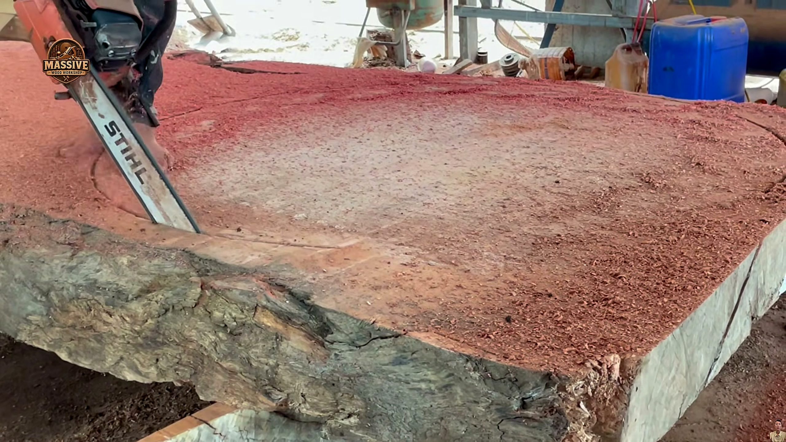 giant wood factory - the later review stage where the result can be evaluated