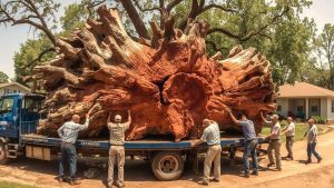 large tree stump - YouTube original thumbnail