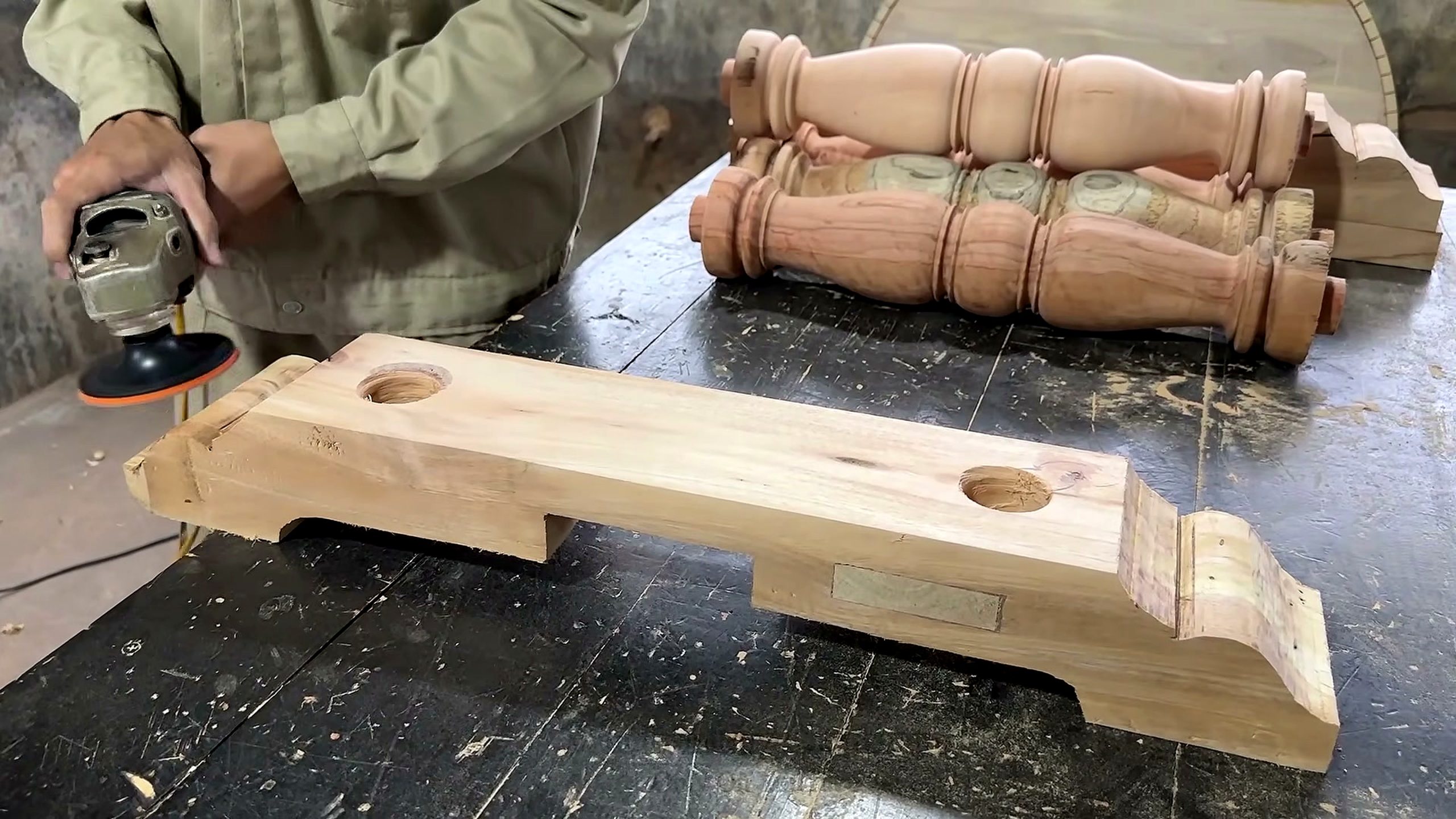 one expected these redwood panels look - the later review stage where the result can be evaluated