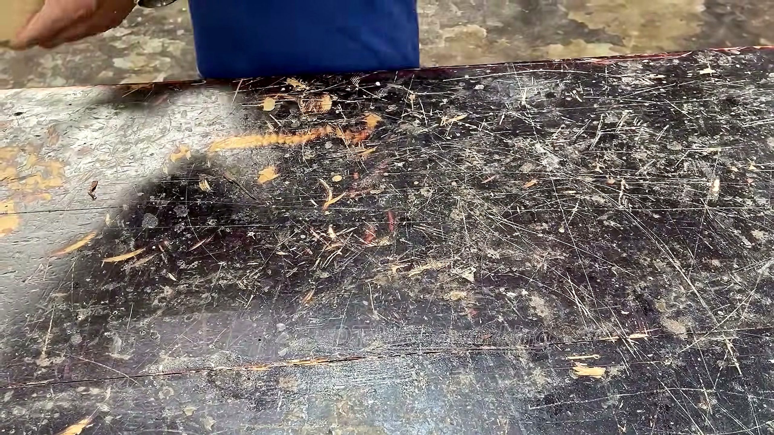 ordinary wood - the later review stage where the result can be evaluated