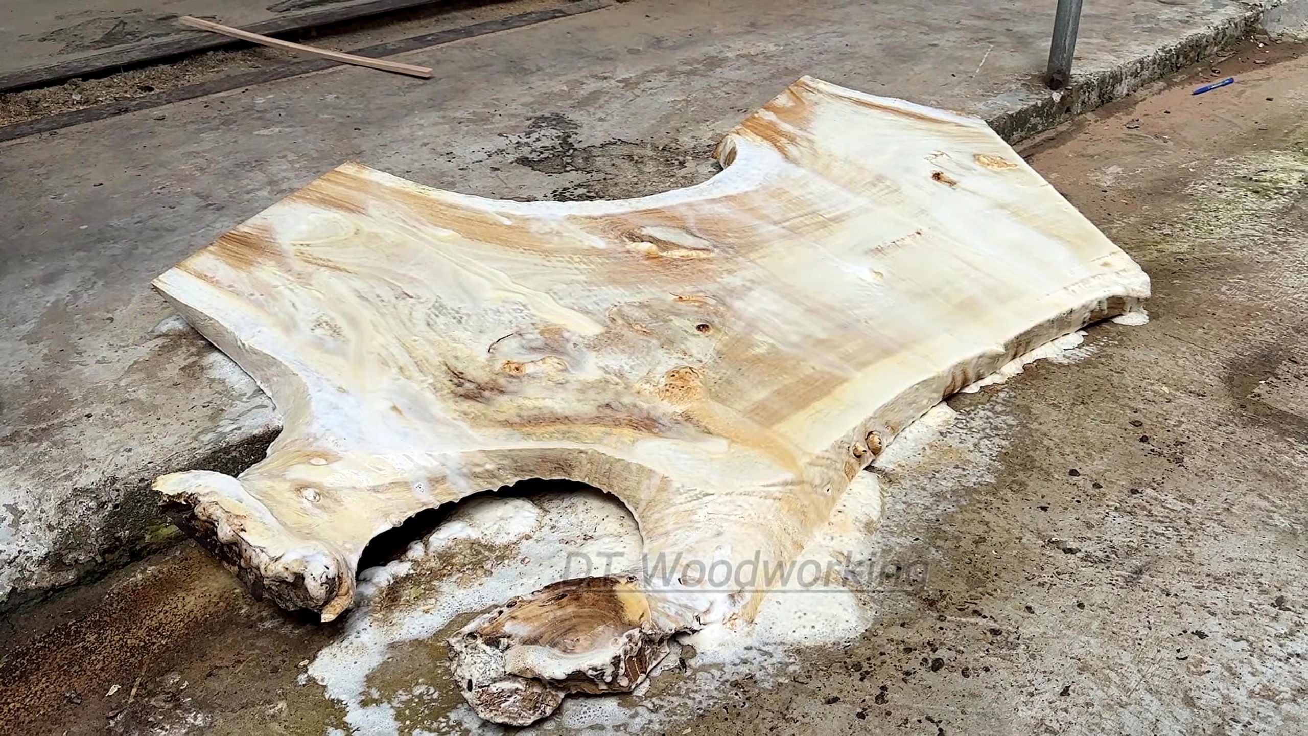 rare solid wood slab