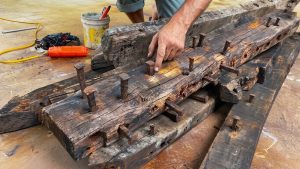 rescuing shipwreck timber - YouTube original thumbnail