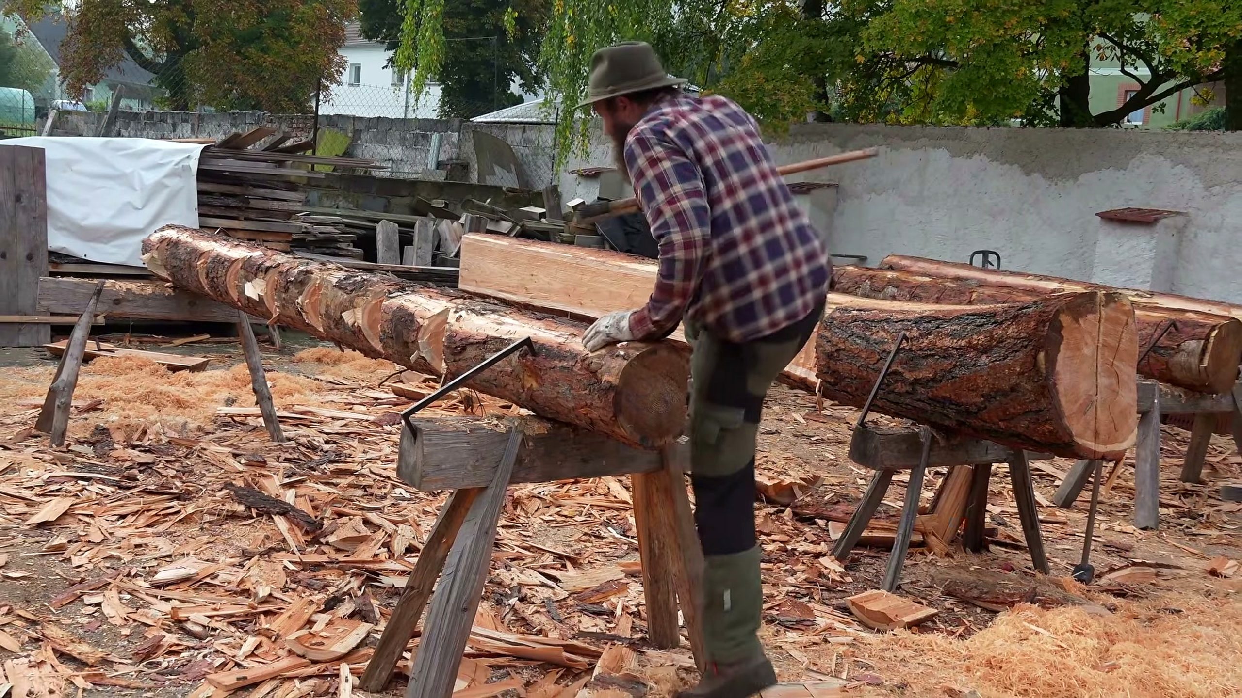 roba sekerou zapomenut emeslo - the setup or early workflow visible in the source video