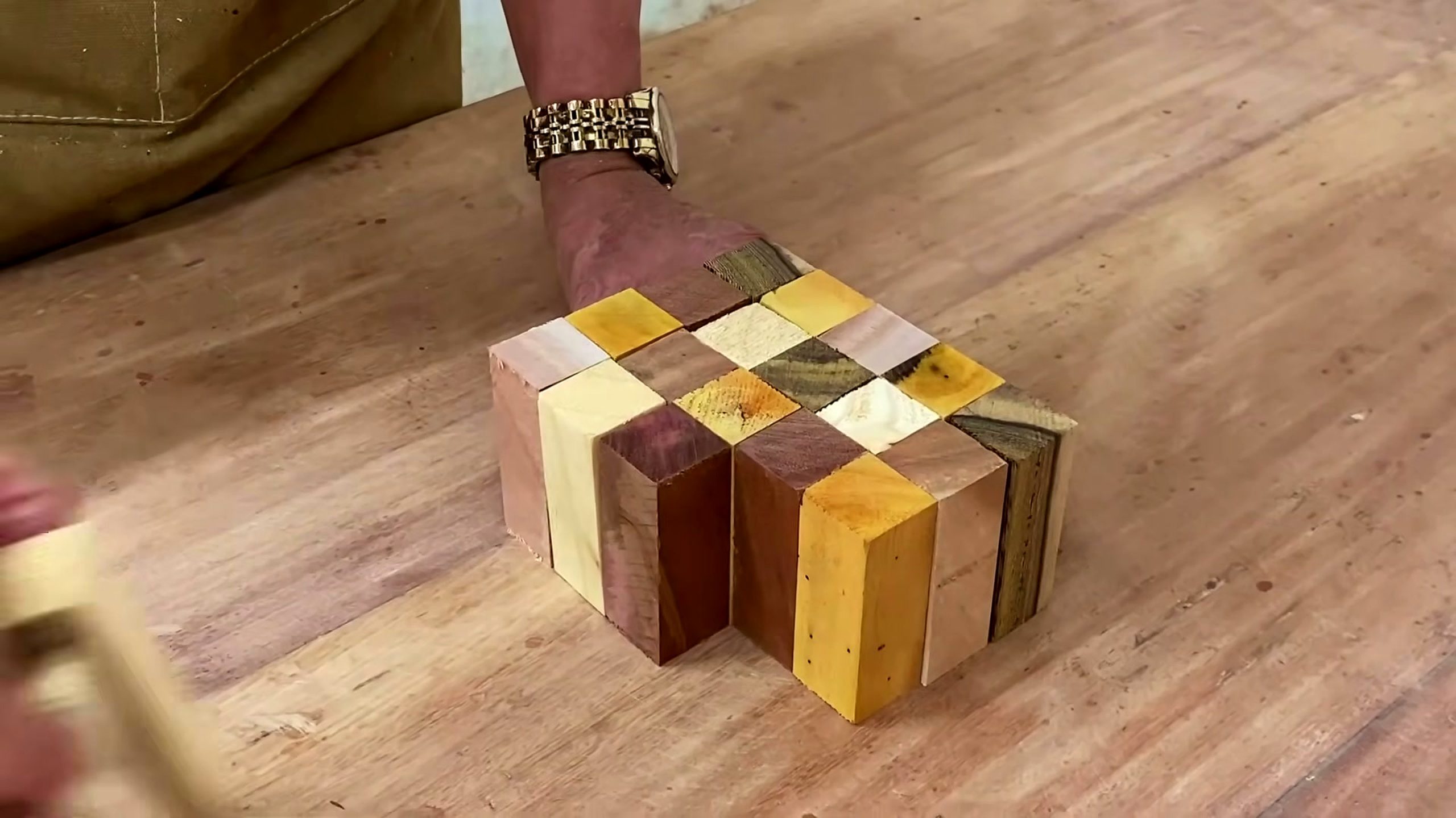 shocking multi million dollar invention carpenter - the setup or early workflow visible in the source video