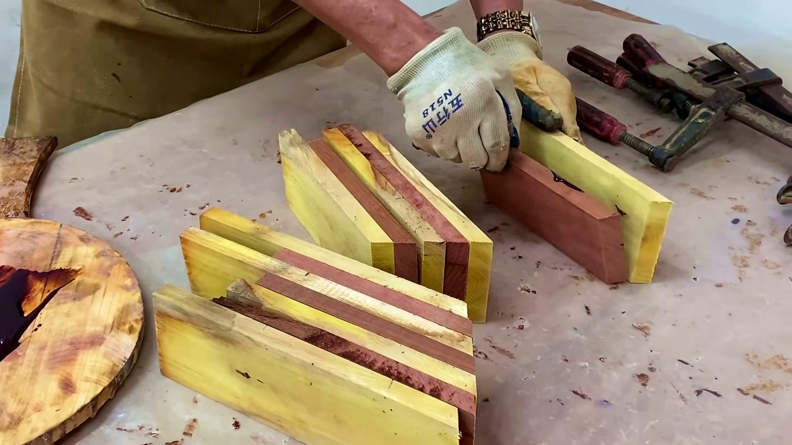 shocking multi million dollar invention carpenter - the source video context before the main process is judged