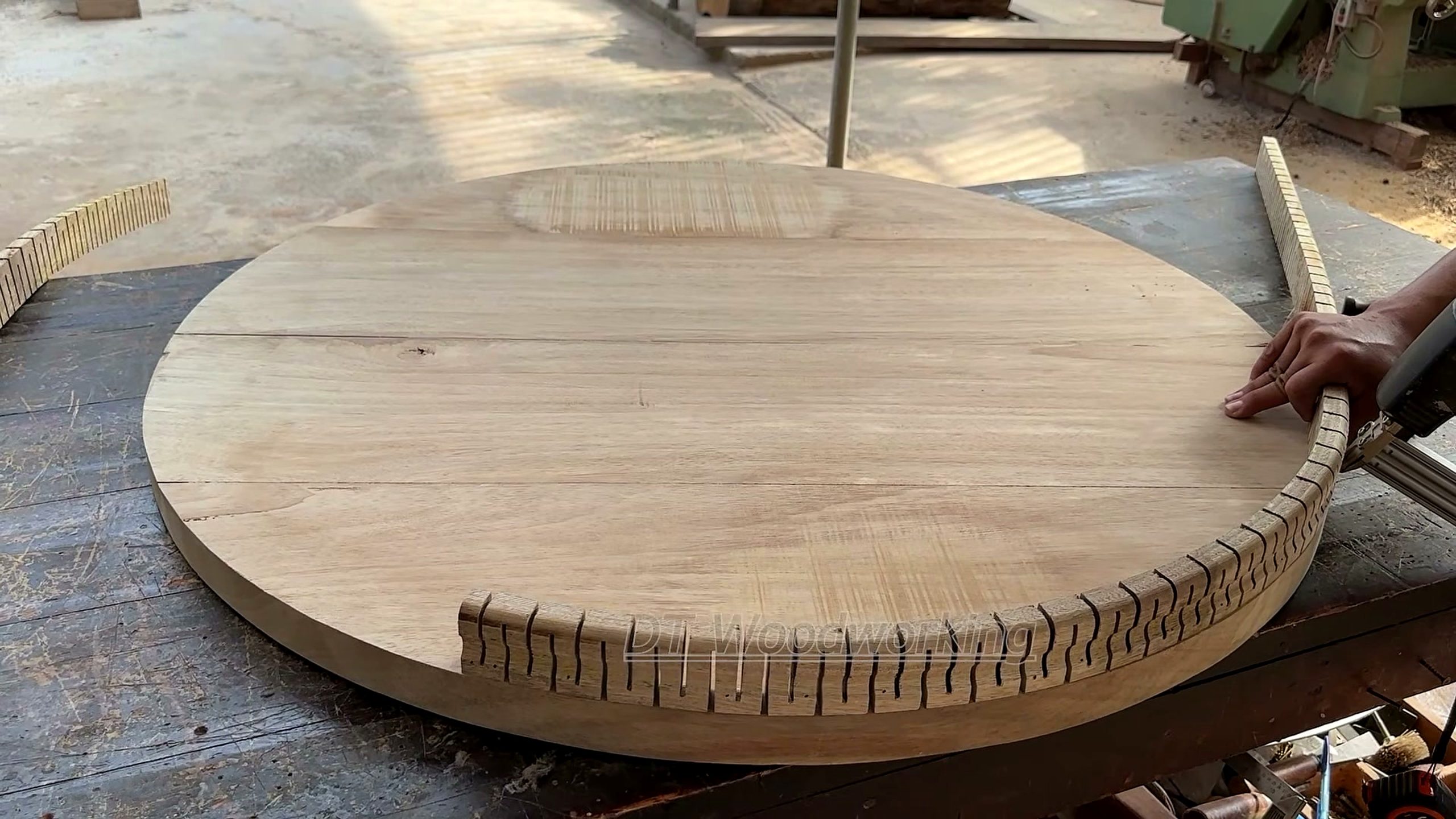 stunning coffee table - the later review stage where the result can be evaluated