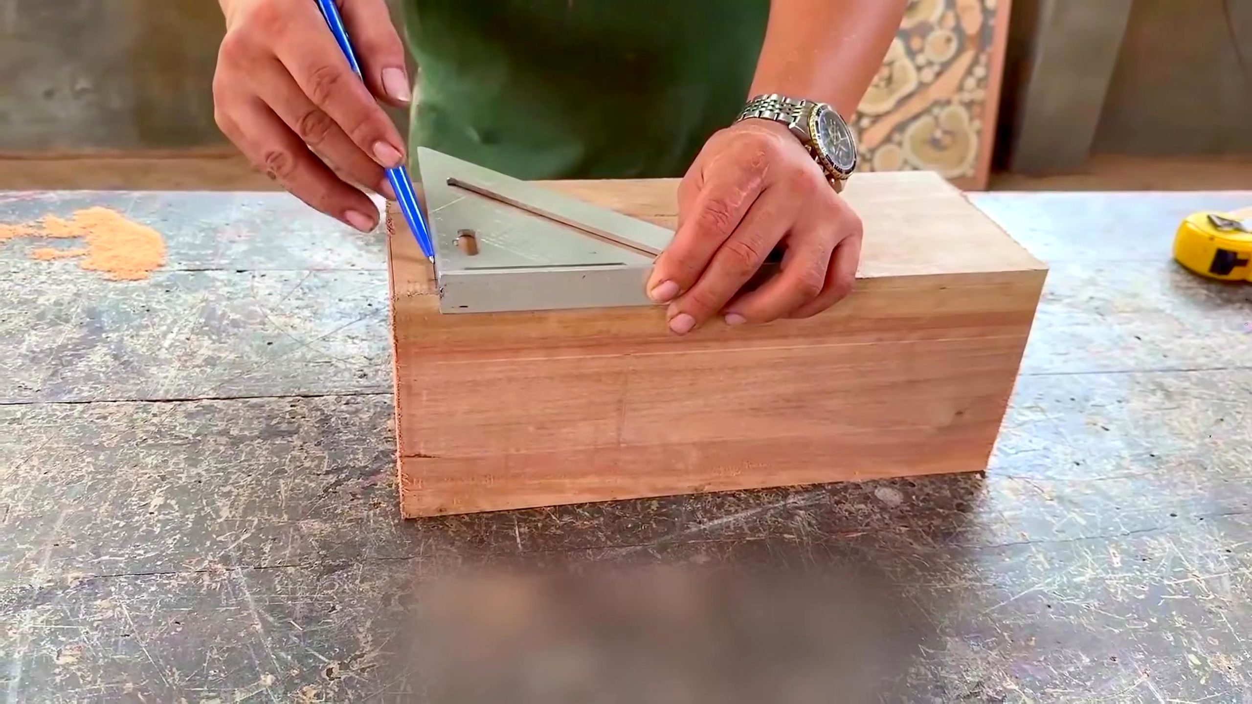stunning masterpiece - the main work stage that carries the video's practical lesson