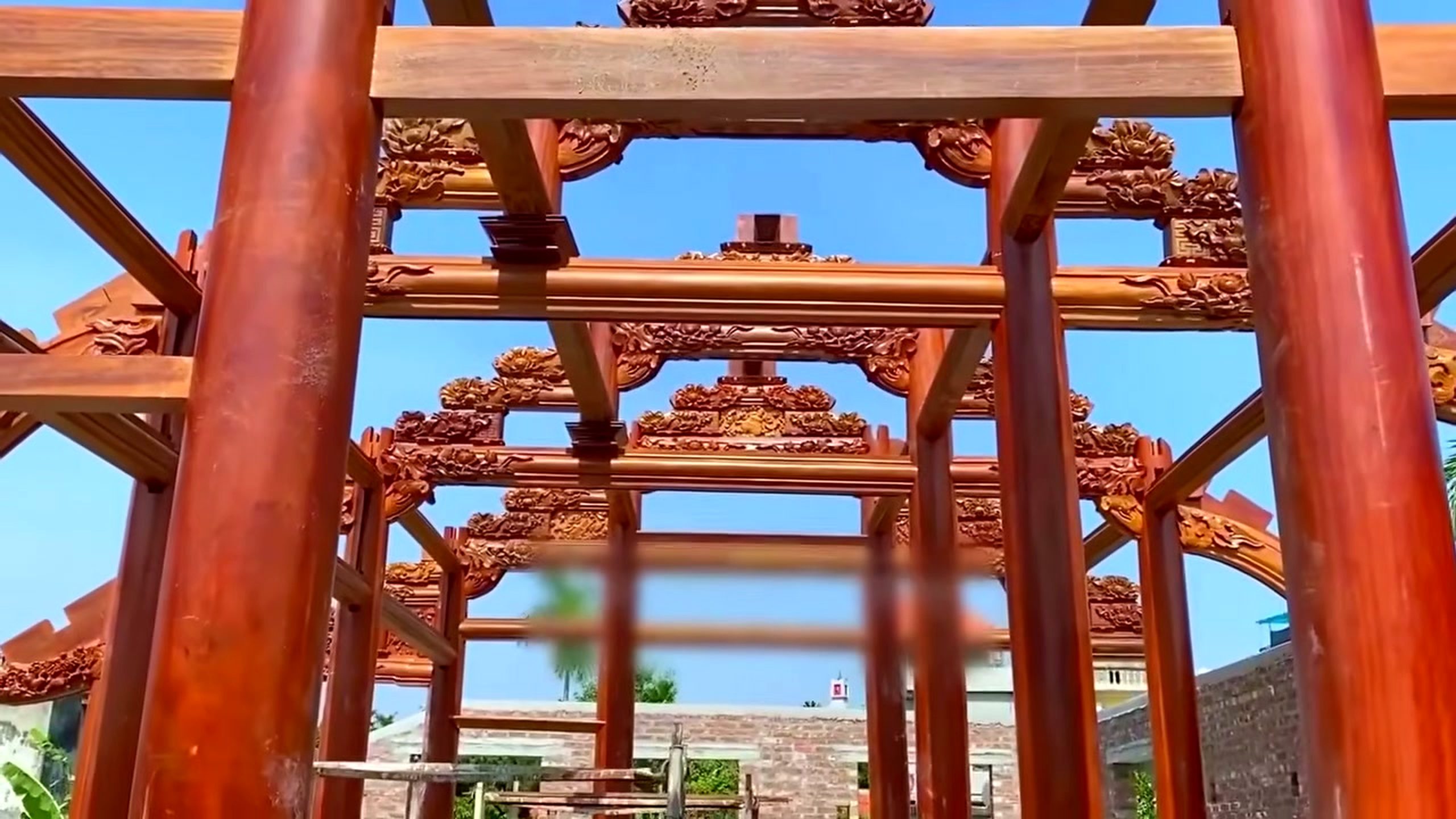 timber temple master woodcrafters build monumental - the later review stage where the result can be evaluated