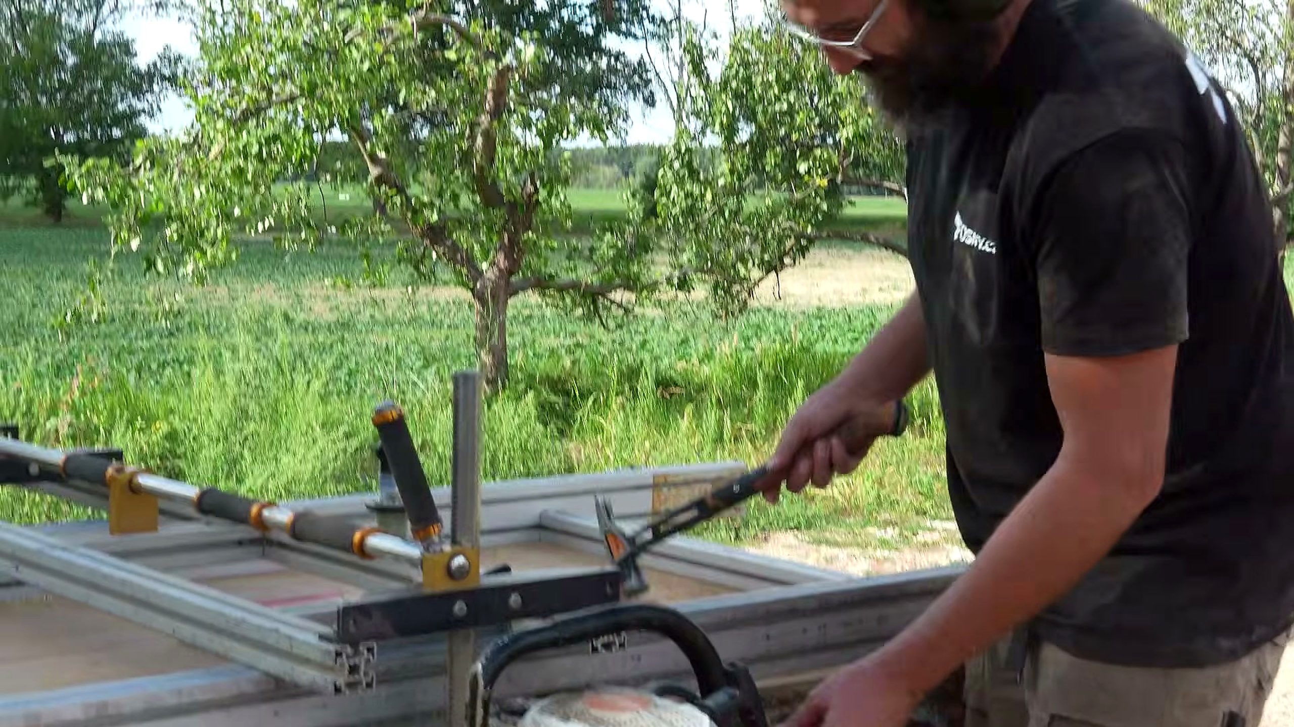 wide wood slabs - a detail-check moment that helps readers inspect the process
