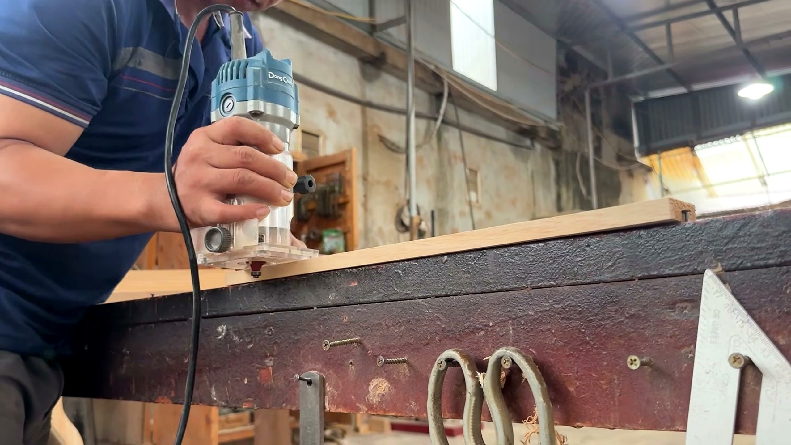 woodworking idea inspired wave storage door - a detail-check moment that helps readers inspect the process